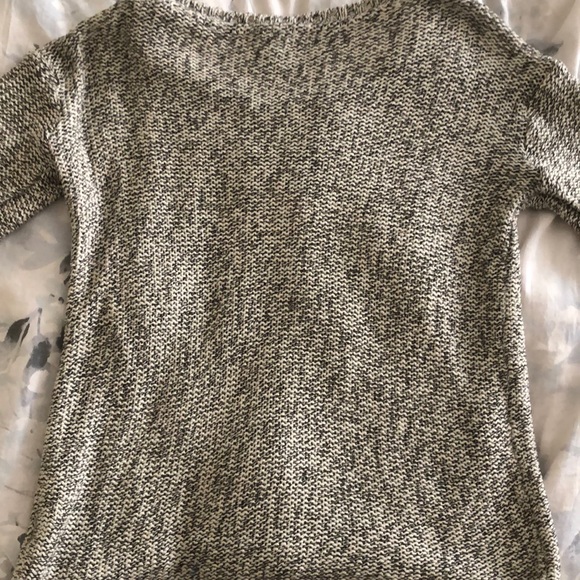 Cozy marled sweater with elbow patches - Picture 4 of 4